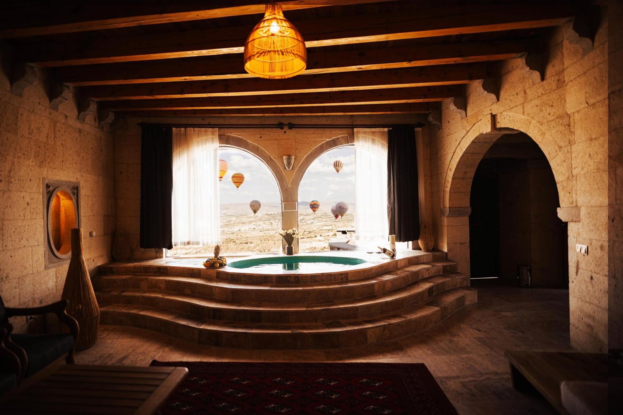 Olenda Premium Cappadocia Hotel Üchisar Bagian luar foto