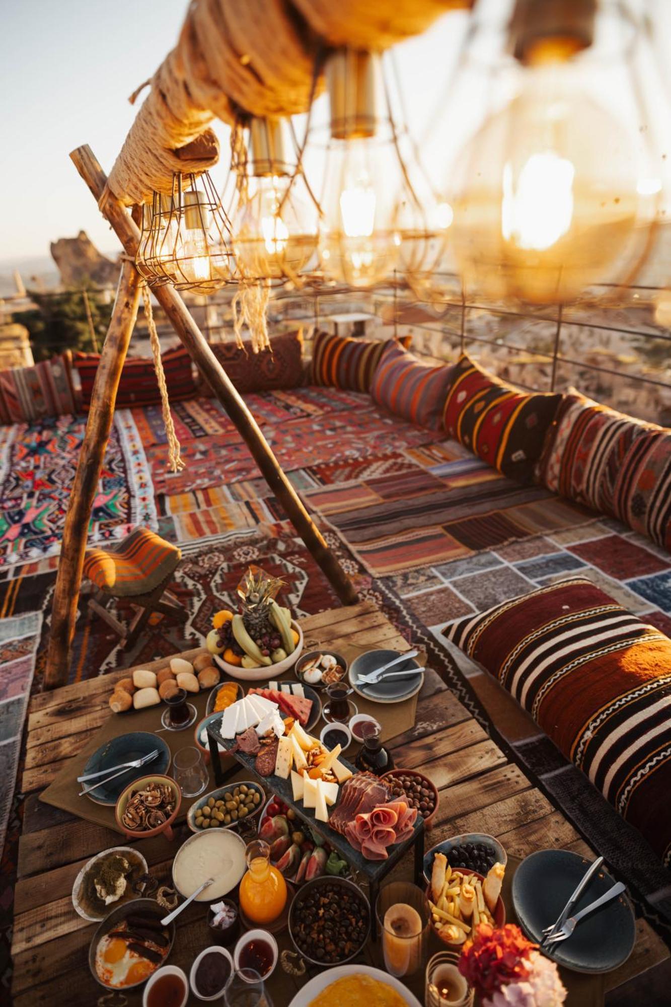 Olenda Premium Cappadocia Hotel Üchisar Bagian luar foto