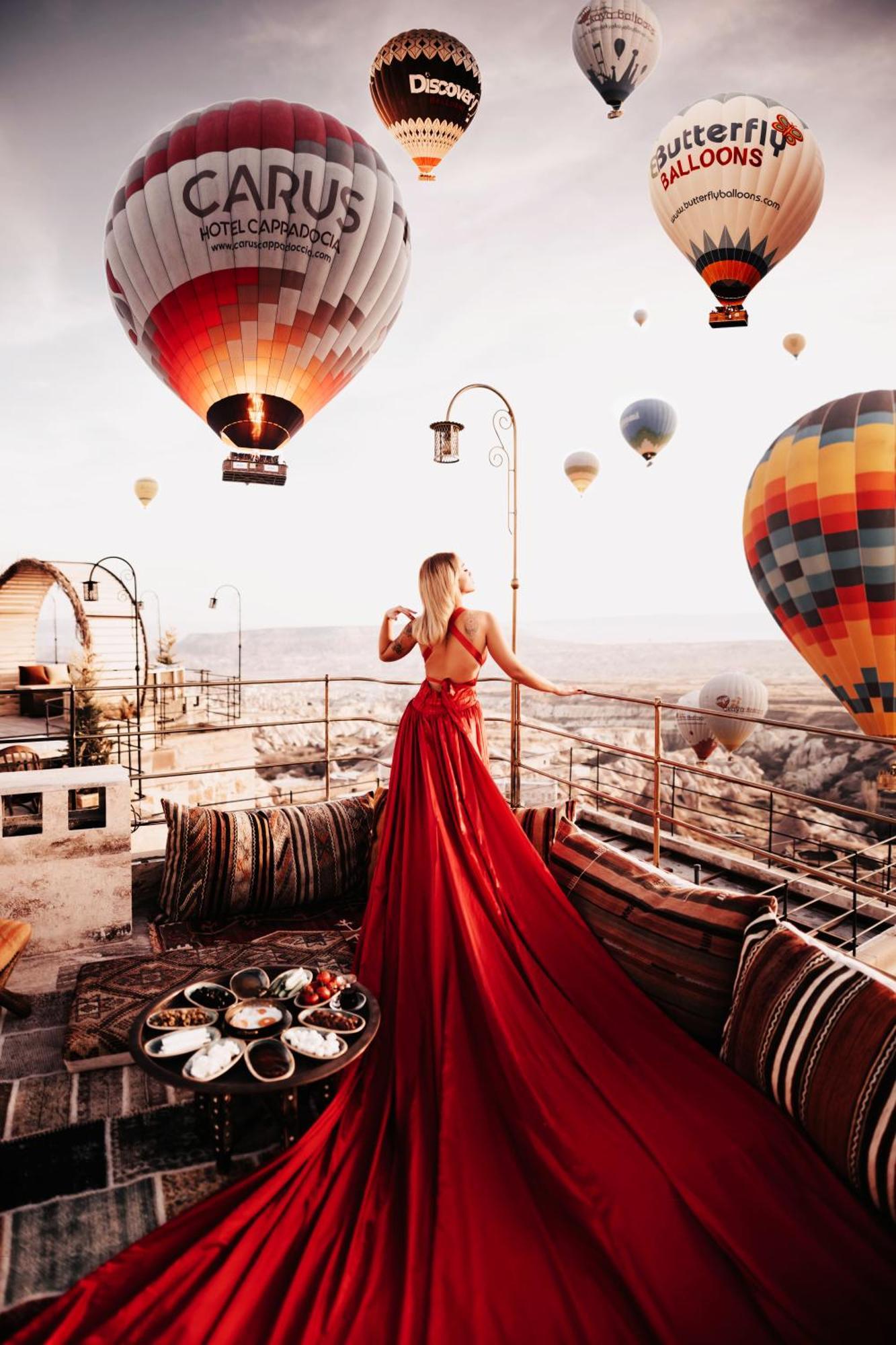Olenda Premium Cappadocia Hotel Üchisar Bagian luar foto
