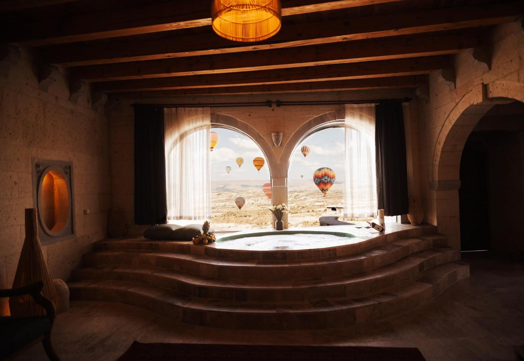Olenda Premium Cappadocia Hotel Üchisar Bagian luar foto