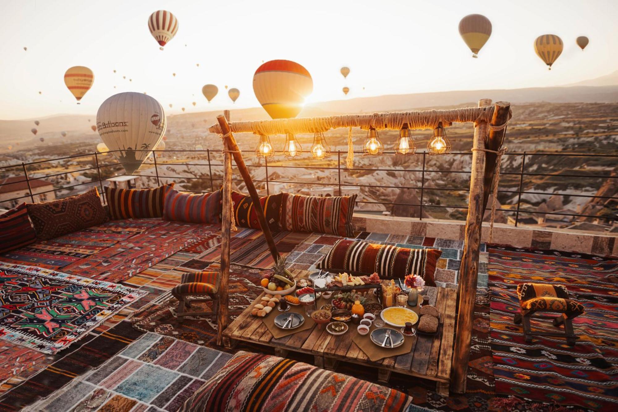 Olenda Premium Cappadocia Hotel Üchisar Bagian luar foto